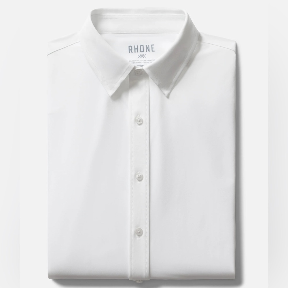 RHONE COMMUTER SHIRT / SLIM FIT / BUSINESS WHITE